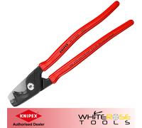 KNIPEX StepCut XL Cable Shears Cutting Pliers 225mm Plastic Handles 95 11 225