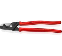 KNIPEX StepCut XL Cable Shears with Step Cut Plastic Coated Burnished 225 mm, 95 11 225 SB