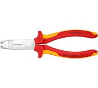 KNIPEX Stripping Pliers Chrome-Plated Insulated, 13 46 165