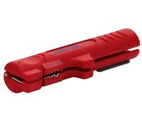 Knipex Stripping Tool for Flat & Round Cable Flat 12mm Round 4-13mm KPX1664125SB
