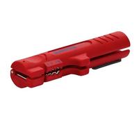 Knipex Stripping Tool for Flat & Round Cable Flat 12mm Round 4-13mm KPX1664125SB
