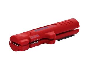 Knipex Stripping Tool for Flat & Round Cable Flat 12mm Round 4-13mm KPX1664125SB