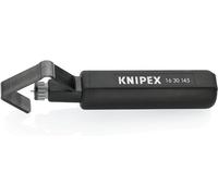 KNIPEX Stripping Tool for Spiral Cutting in Blister Shock-Resistant Plastic Body 150 mm, 16 30 145 SB