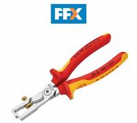 KNIPEX StriX Insulation Strippers with Cable Shears - Black/Yellow ( 13 66...