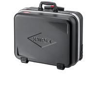 KNIPEX Tool Case "BIG Basic Move", empty, on wheels, telescopic handle, 54 inserting options, 33 l volume, tool trolley, rolling toolbox, 00 21 06 LE