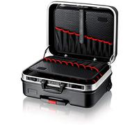 KNIPEX Tool Case Big Basic Move, Empty, on Wheels, 00 21 06 LE | Telescopic Handle; 54 Inserting Options; 33 L Volume; Tool Trolley; Rolling Toolbox