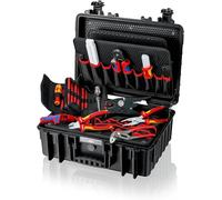 KNIPEX Tool Case "Robust23" Electric 25 parts 370 mm, 00 21 35