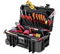 KNIPEX Tool Case "Robust26 Move" Electric 22 parts 550 mm