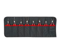 Knipex Tool Roll Circlip Plier Set, 8 Piece