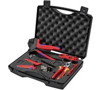 KNIPEX Tool Sets for Photovoltaics Solar MC4® (Multi-Contact) 7pc