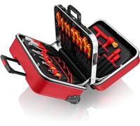 KNIPEX Toolbox "Big Twin Move Red" Electric Competence 42 Parts 290 mm, 98 99 15