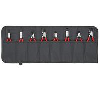 Knipex Tools 00 19 58 V01, 8Piece Industrial Circlip Pliers Set