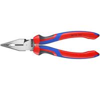 KNIPEX Tools 08 22 185 Needle-Nose Combination Pliers, 7-1/2"