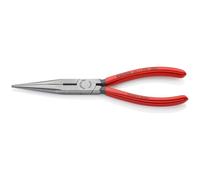 KNIPEX Tools 26 11 200 Long Nose Pliers With Cutter 8-Inch 8-Inch, Black