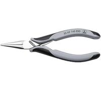 KNIPEX Tools 35 62 145 ESD Electronics Pliers-Half Round Tips, ESD Handles, 5-3/4"