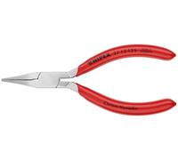 KNIPEX Tools 37 13 125 Smooth Jaw Flat Nose Electronics Pliers, 5-Inch