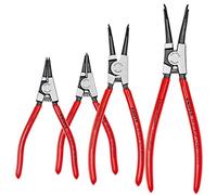 KNIPEX Tools - 4 Piece External Circlip Set 45 Degree (9K001902US) Red