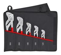 KNIPEX Tools - 5 Piece Pliers Wrench Set in Tool Roll (001955S4)