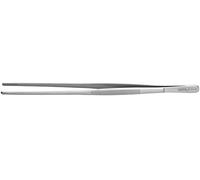 KNIPEX Tools 92 61 02 Stainless Steel Gripping Tweezers-Blunt Tips, 11-3/4"