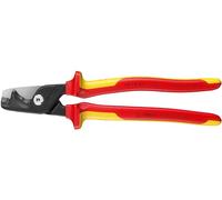 KNIPEX Tools 95 18 225 US StepCut® XL Cable Shears-1000V Insulated, 9"