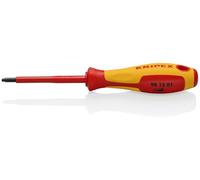 KNIPEX Tools 98 12 01 R1 Square Drive Screwdriver, 3 1/8-Inch, 1000V Insulated