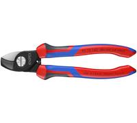 KNIPEX Tools - Cable Shears, Twin Cutting Edge, Multi-Component (9512165)