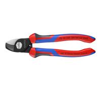 KNIPEX Tools - Cable Shears, Twin Cutting Edge, Multi-Component (9512165)