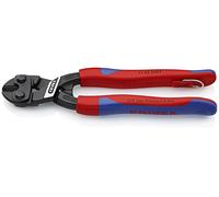 KNIPEX Tools - Cobolt Compact Bolt Cutters, Multi-Component, Tethered Attachment (7102200TBKA)