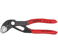 KNIPEX Tools - Cobra Water Pump Pliers (8701125), 5-Inch,Red and Silver