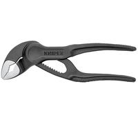 KNIPEX Tools - Cobra XS Water Pump Pliers(87 00 100),4-Inch | 11 adjustment positions. Push-button design. Forged box-joint design. Serrated gripping surface. Made in Germany.