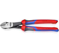KNIPEX Tools - High Leverage Diagonal Cutters, Multi-Component (7402250), 10 inches