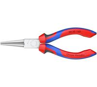 KNIPEX Tools - Long Nose Pliers, Round Tips, Multi-Component (3035160)