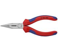 KNIPEX Tools - Long Nose Pliers with Cutter, Multi-Component (2502140)