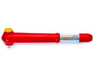 KNIPEX Torque Wrench with Driving Square, Reversible 385 mm, 98 33 50