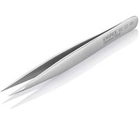 KNIPEX Tweezers, Anti-Mag, Needle, Straight, 4-3/4 (922206)
