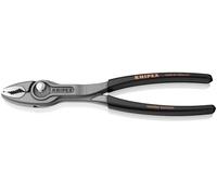 KNIPEX TwinGrip 82 01 200 S02 Christmas Edition - Front & Side Grab Pliers 200mm Black Atramentized - Limited Edition Bronze Logo Snap Adjustment 4-22mm
