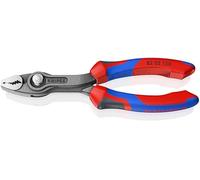 KNIPEX TwinGrip Front and Side gripping Pliers with Comfort Handles Grey atramentized 150 mm, 82 02 150 SB