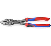 KNIPEX 82 02 250 TwinGrip Front and Side Gripper with Comfortable Handles Grey Atramentized 250 mm