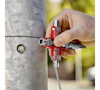 KNIPEX Universal Key Construction for All Standard Cabinets and Shut-Off Systems 96 mm, 00 11 06 V01