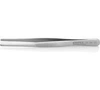 KNIPEX Universal Tweezers Matt Finish Serrated 120 mm, 92 64 43