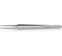 Knipex 92 52 23 Precision Tweezers with Round Tips, Silver, 2 mm