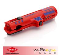 KNIPEX Universal Wire Stripping Tool 125mm 8-13mm Diameter Cables 16 85 125 SB