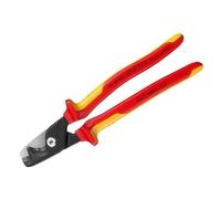 Knipex VDE Cable Shears StepCut Length 225mm XL cutting capacity KPX9518225