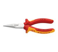 Knipex VDE Insulated Long Nose Pliers 160mm