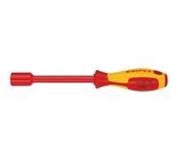 KNIPEX VDE Insulated Nut Driver 13.0 x 125mm Anti Roll Fatigue Free 98 03 13