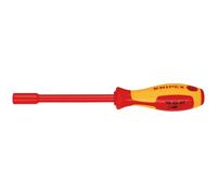 KNIPEX VDE Insulated Nut Driver 7.0 x 125mm Anti Roll Fatigue Free 98 03 07