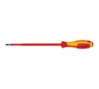 KNIPEX VDE Insulated Slotted Screwdriver 4.5 x 180mm Anti Roll Handle 98 21 45