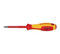 KNIPEX VDE Insulated Torx Screwdriver TX15 x 80mm Anti Roll Handle 34659