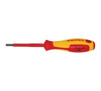 KNIPEX VDE Insulated Torx Screwdriver TX25 x 80mm Anti Roll Handle 34661