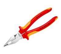 Knipex VDE Needle Nose Combination Pliers 185mm Tested To 10,000V KPX0826185SB